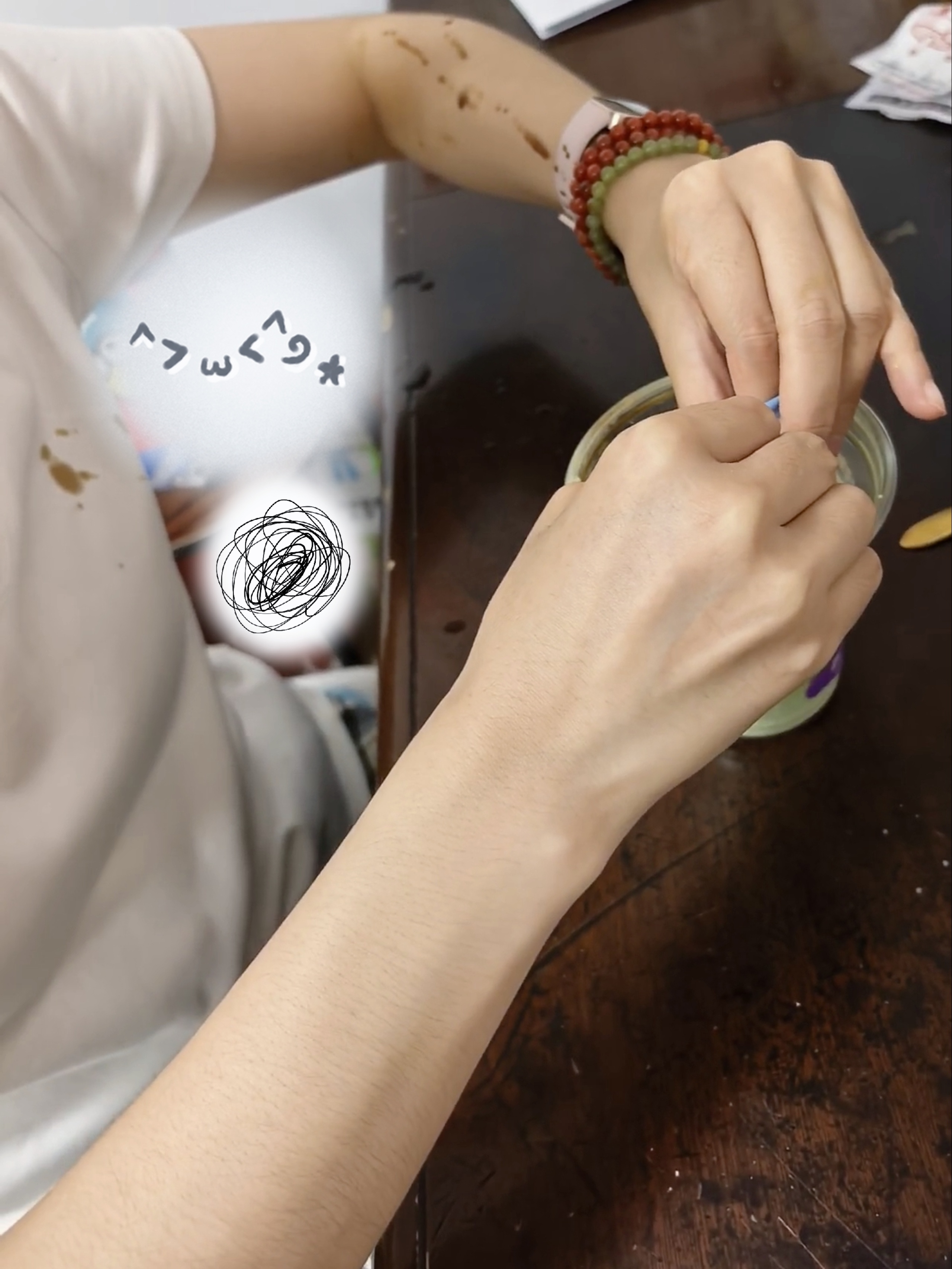 我只是一个想加点咖啡液的小女孩 ​​​