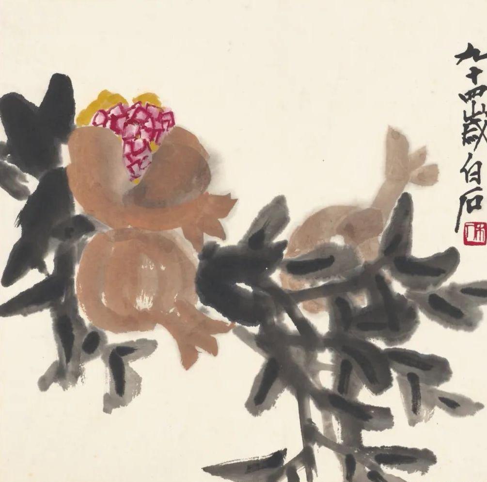 根据佳士得拍品基础档案可肯定《此标地物拍品是伪作》
 
作品定名：齐白石《田园逸