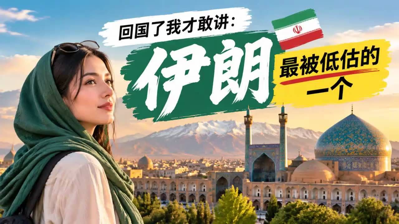 回国了我才敢讲：伊朗，是我去过的所有国家里，最被低估的一个