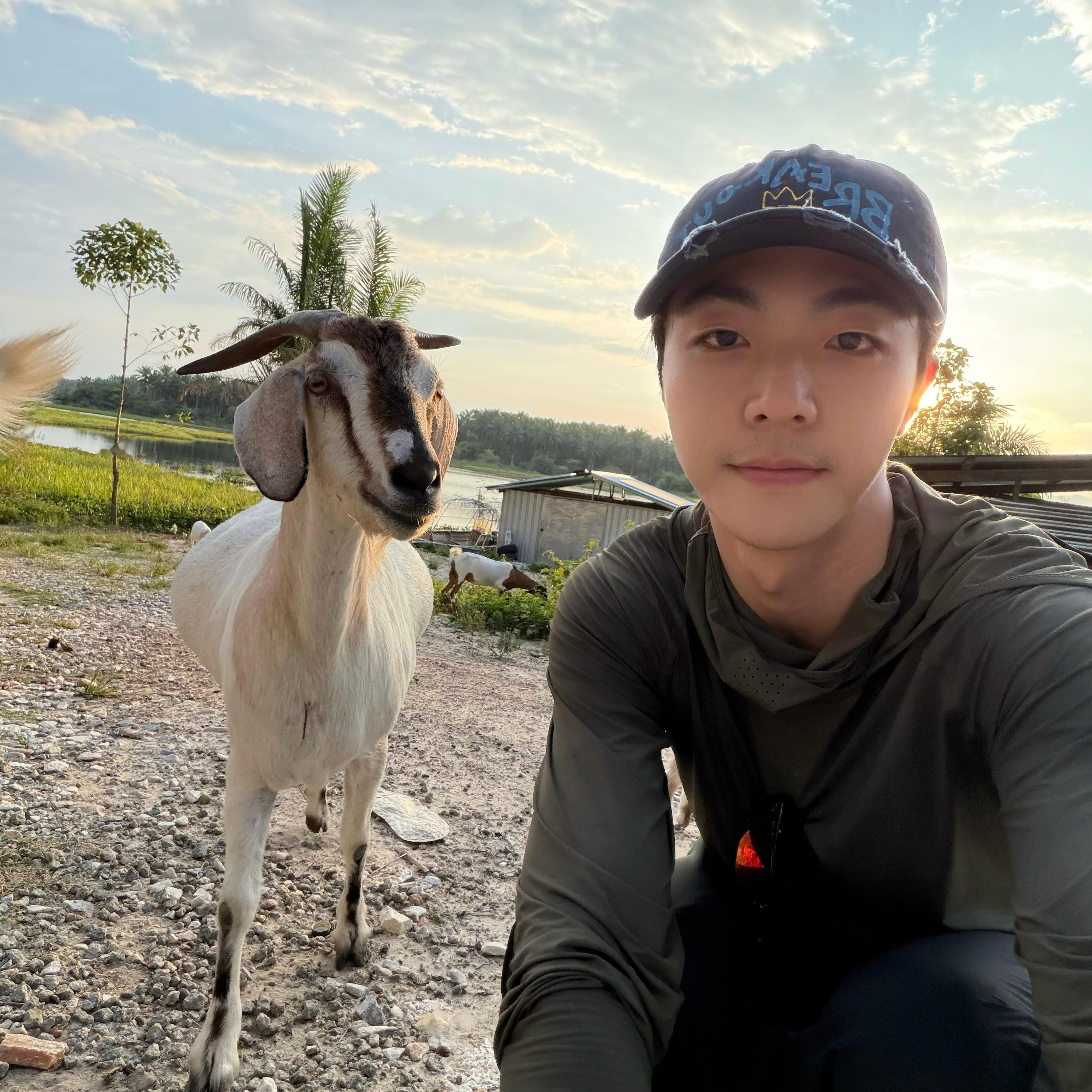 •CLN•真的超级有爱的吧热爱大自然的一切事物陈立农很萌 小羊也很萌！