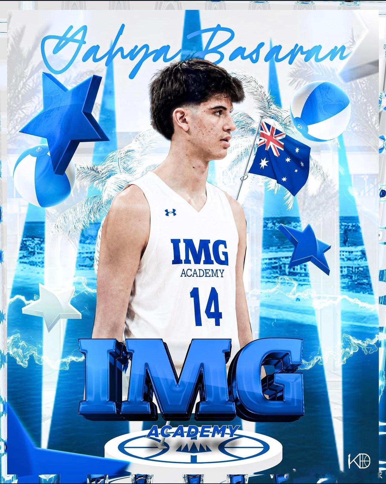 澳洲国青中锋巴萨兰下一站美国IMG学院NBA[超话] ​​​