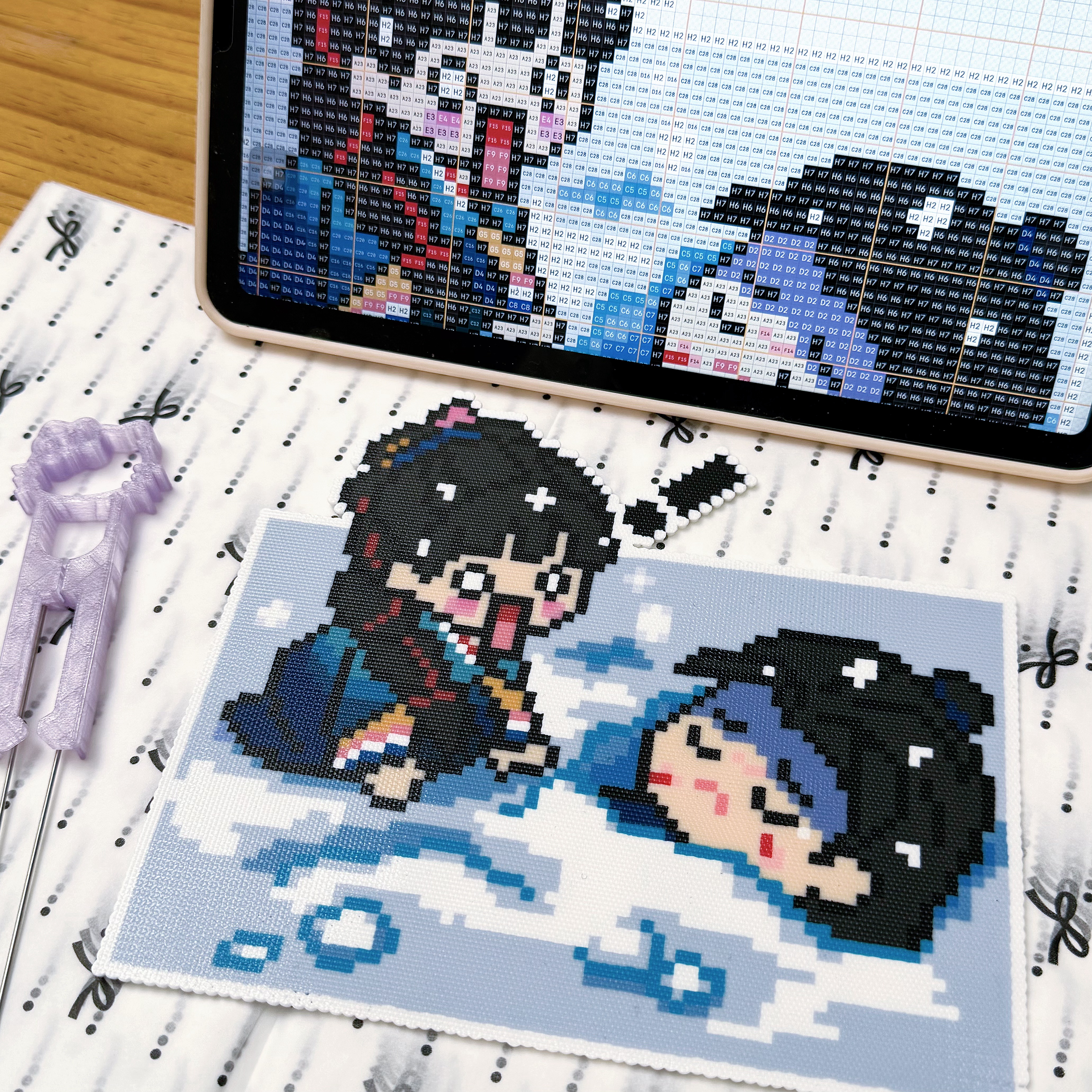 咋办拼完被萌死了。。。。。 