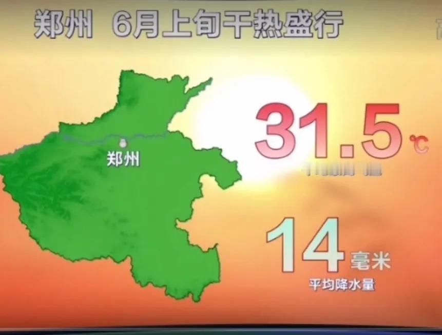 5月31号最新天气预报，未来几天，全国多地将出现高温天气，郑州更是开启高温模式，