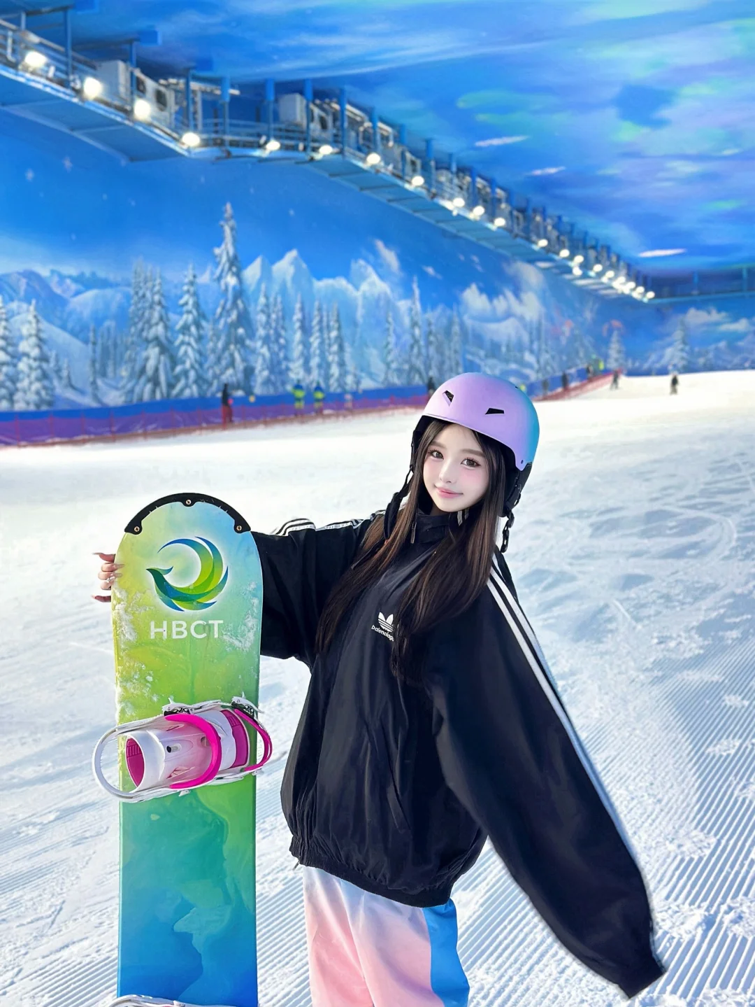 室内滑雪⛷️也能这么玩