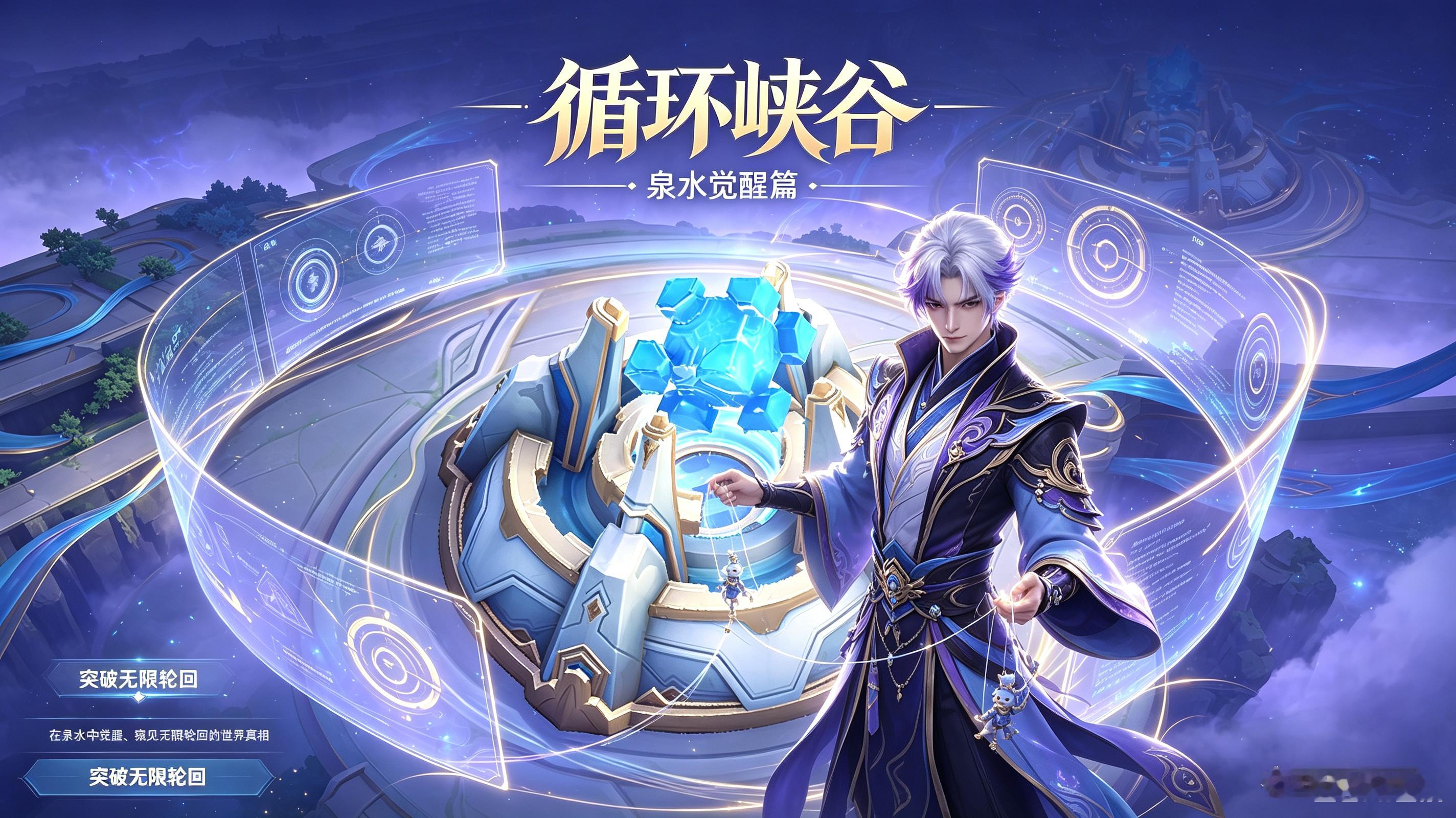 王者农小说大赛小王夏令营王者奇幻故事集 王者荣耀故事集｜《循环峡谷水晶塔》❤️夏
