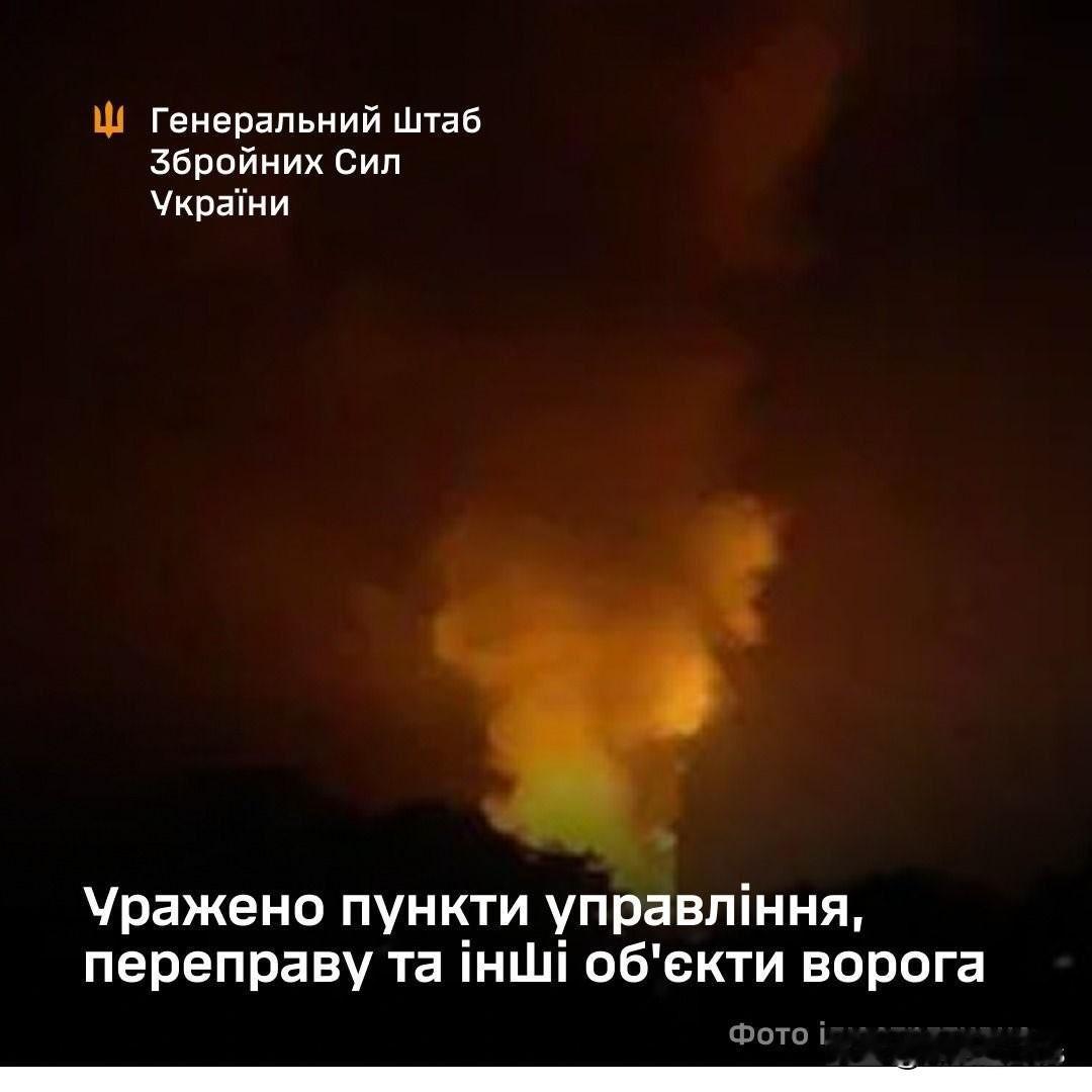 🔥 乌军打击了占领者无人机控制点，扎波罗热州的马利·谢尔巴基地区、顿涅茨克州的