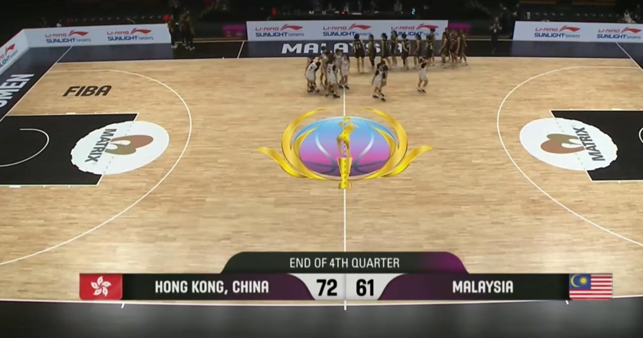 女篮U16亚洲杯，
中国香港U16女篮战胜马来西亚U16女篮，
目前已两胜，
中