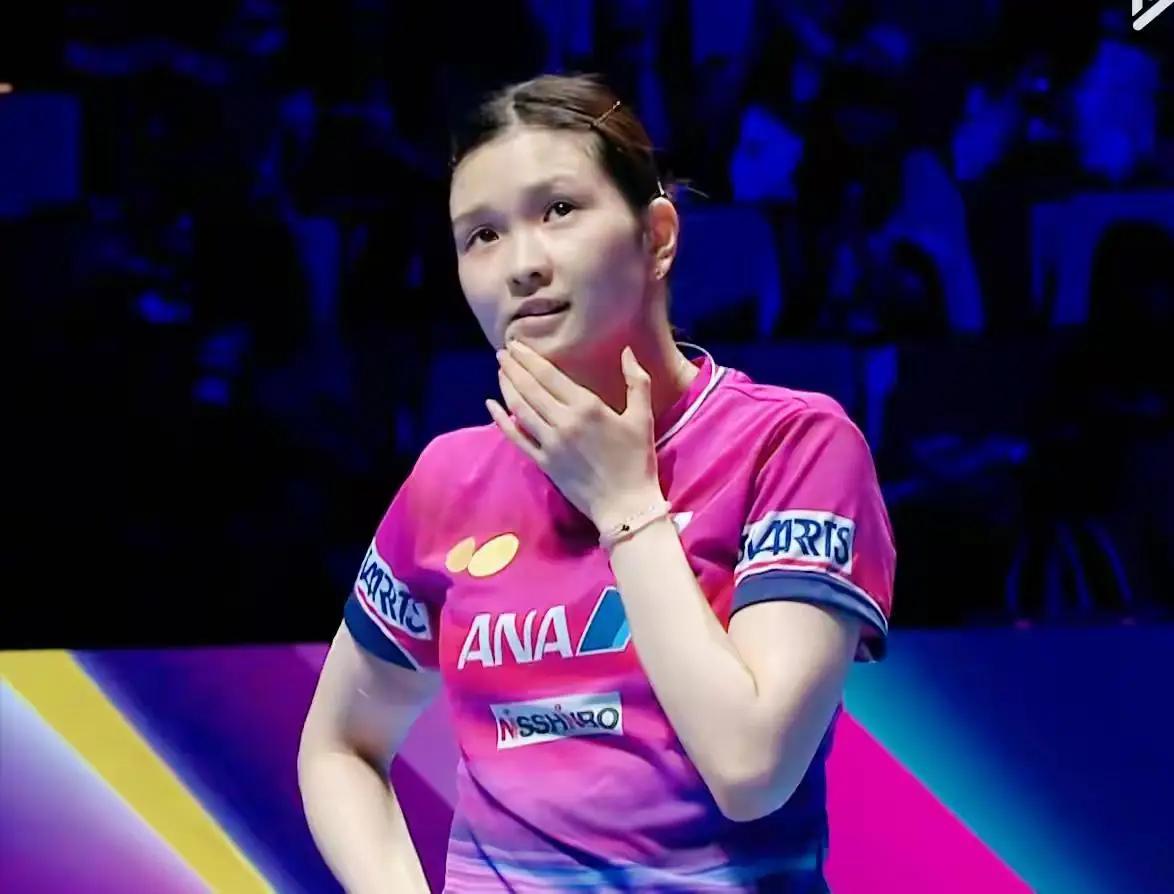 没想到大藤沙月还是个“犟种”，
打内战竟然把队友往死里逼，
日乒做梦也不会想到，