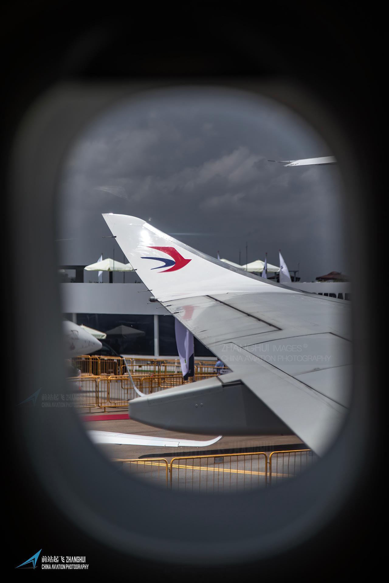 C919的窗外 ​​​