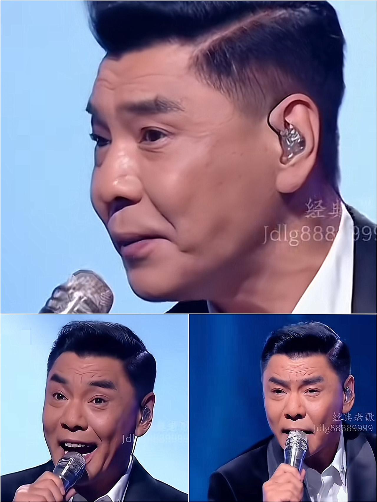 这下瞒不住了，全国人民都知道了！
屠洪刚在大湾区晚会上唱歌，
唱到一半直接把耳返