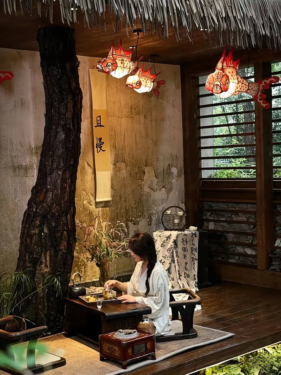 黄山避世山居|半山听溪，一窗收云🍃🍃
