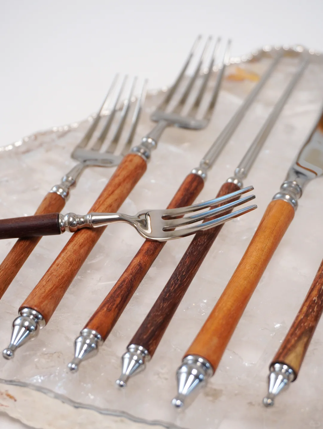 好看的刀叉可真是不多见哦🍴
