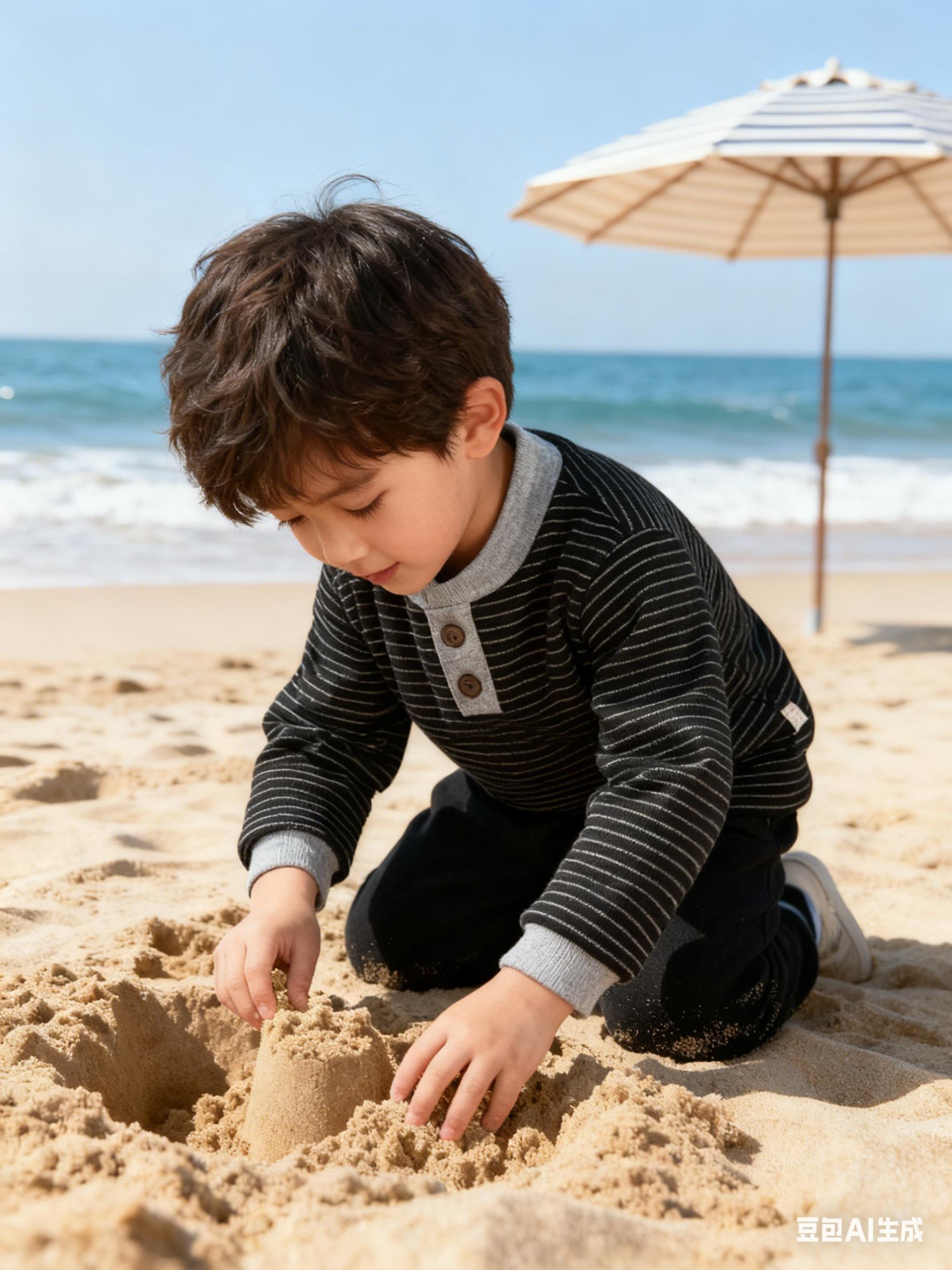 儿童保暖夹棉加厚打底衫