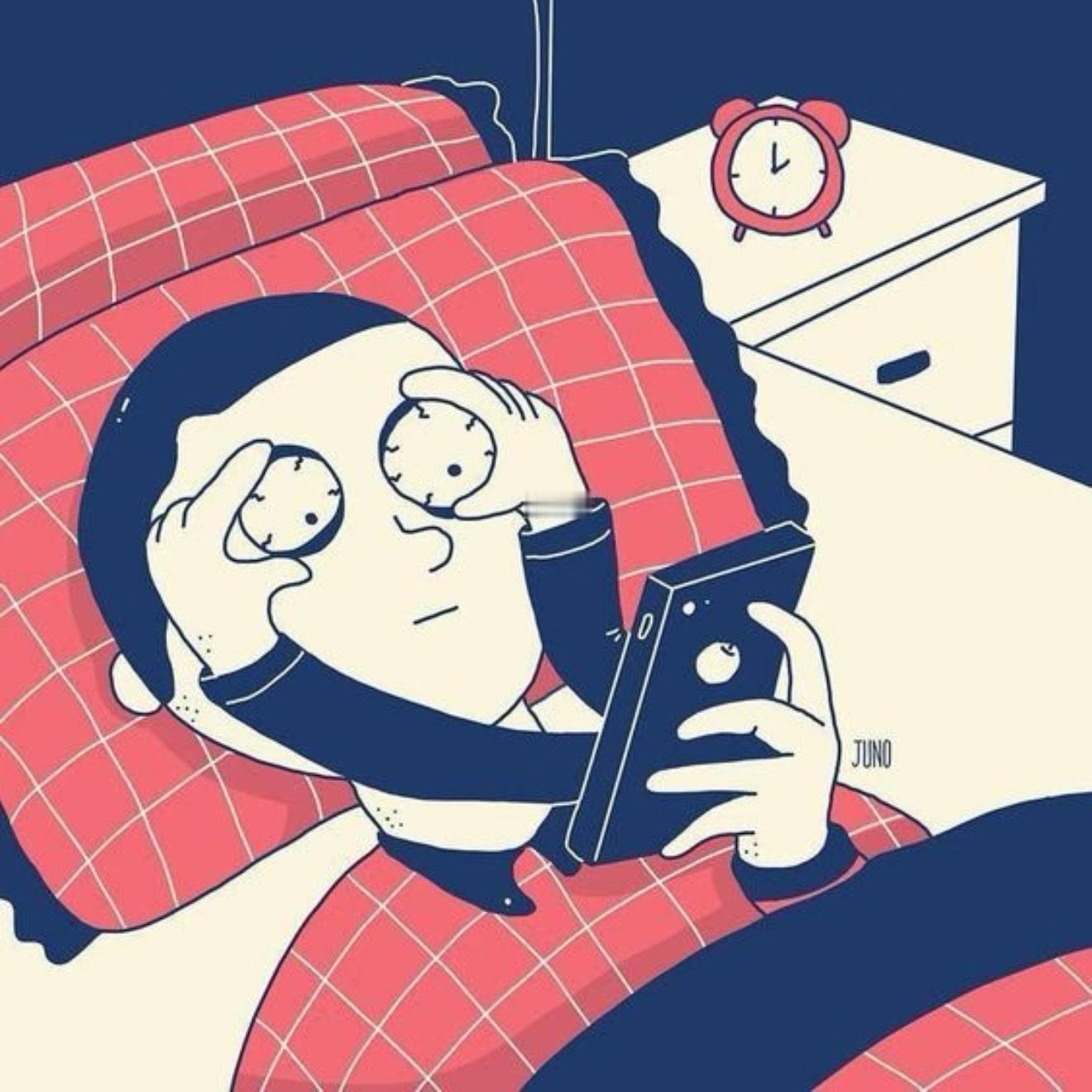 手机成瘾变得如此严重确实，尤其是晚上，困的不行了，还玩，都不舍得睡