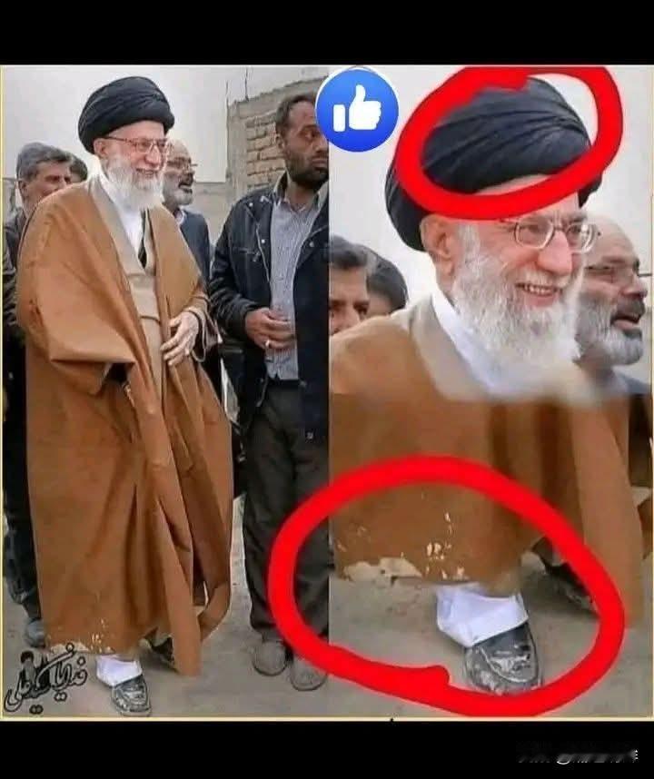 这双鞋，见证着哈梅内伊领导伊朗的身影，它虽朴素，却足以令对手的舰队黯然失色，让骄