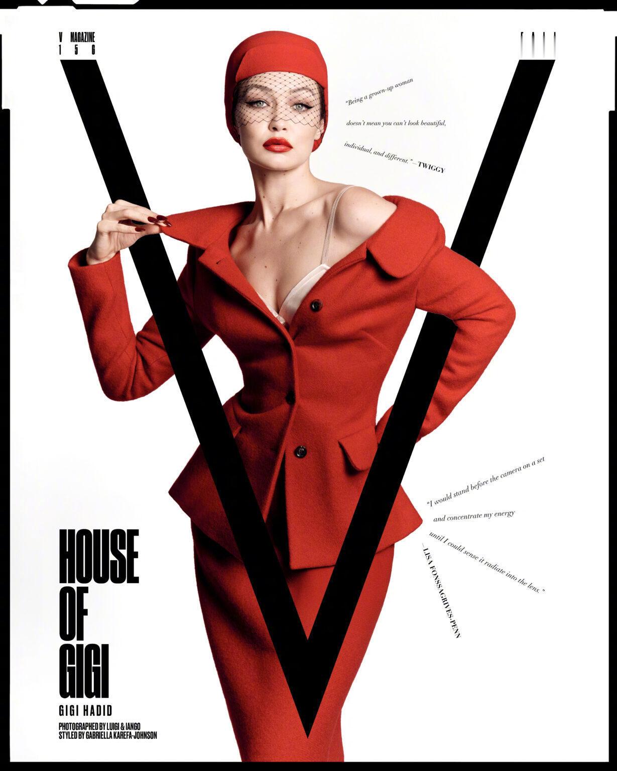 Gigi Hadid × V Magazine Fall 2025好美的一组新片