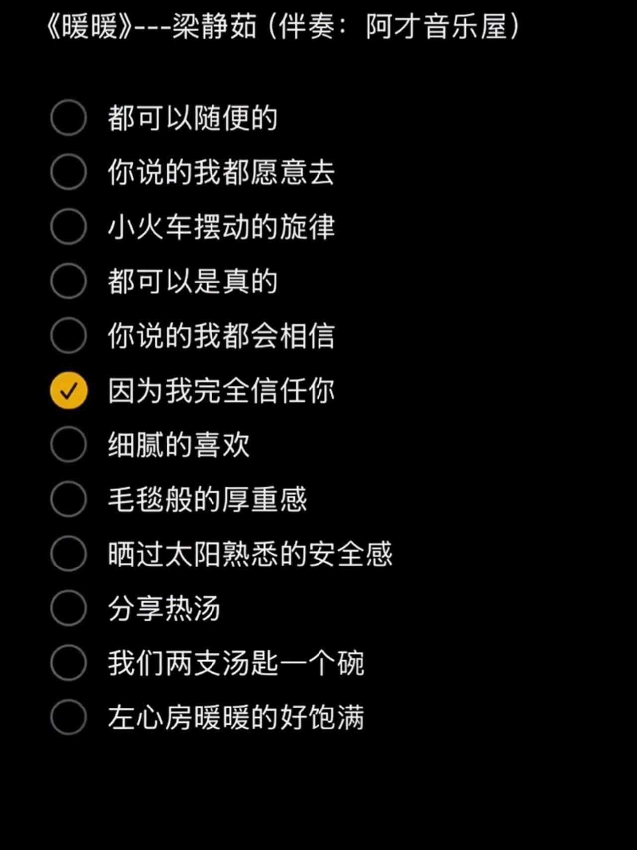 我想说其实你很好你自己却不知道伴奏