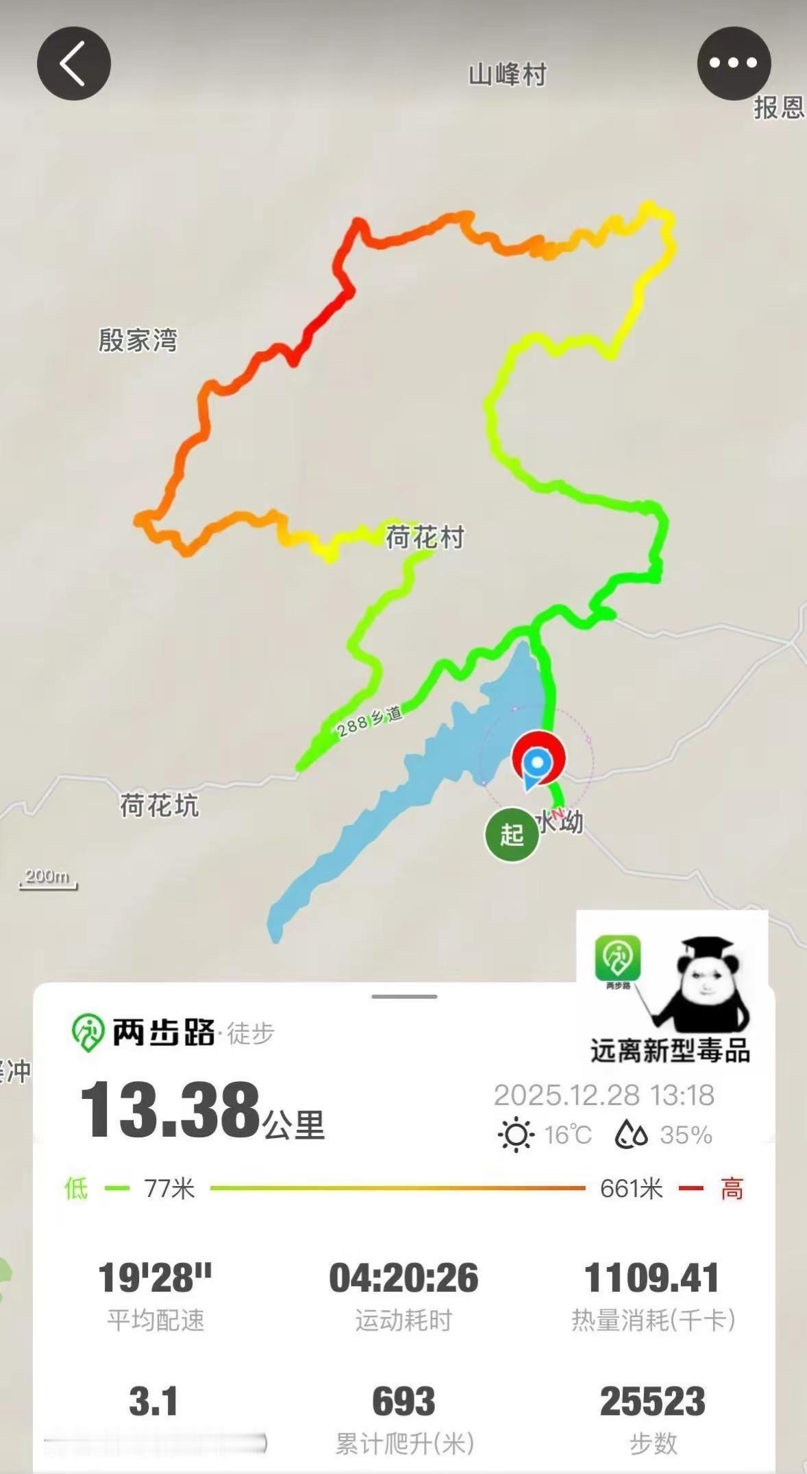 欢迎收看爬山佬的日常运动