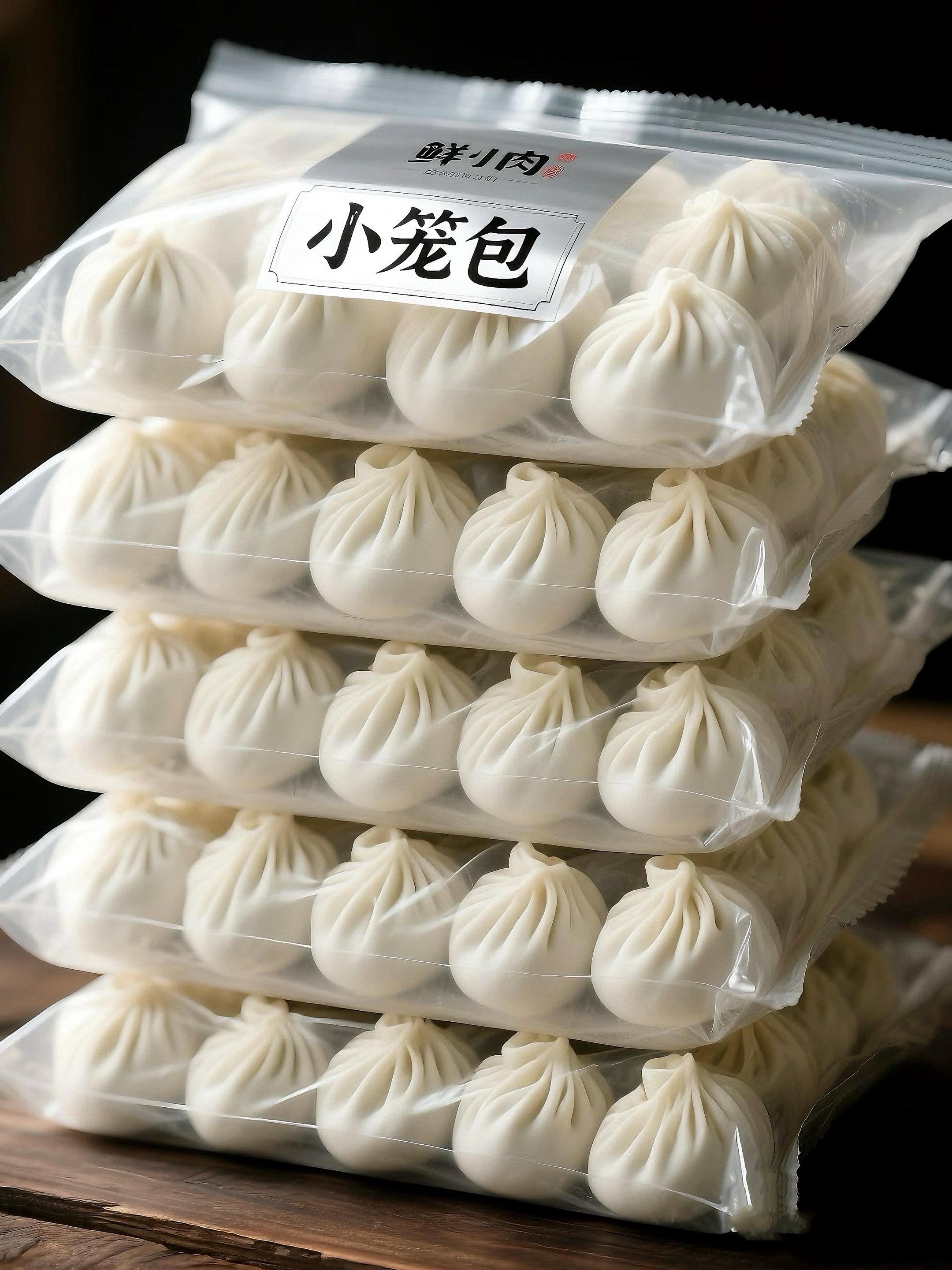 不想早起做早餐的家人们来！咱这大葱猪肉小笼包，真的是香迷糊了！新鲜猪肉...