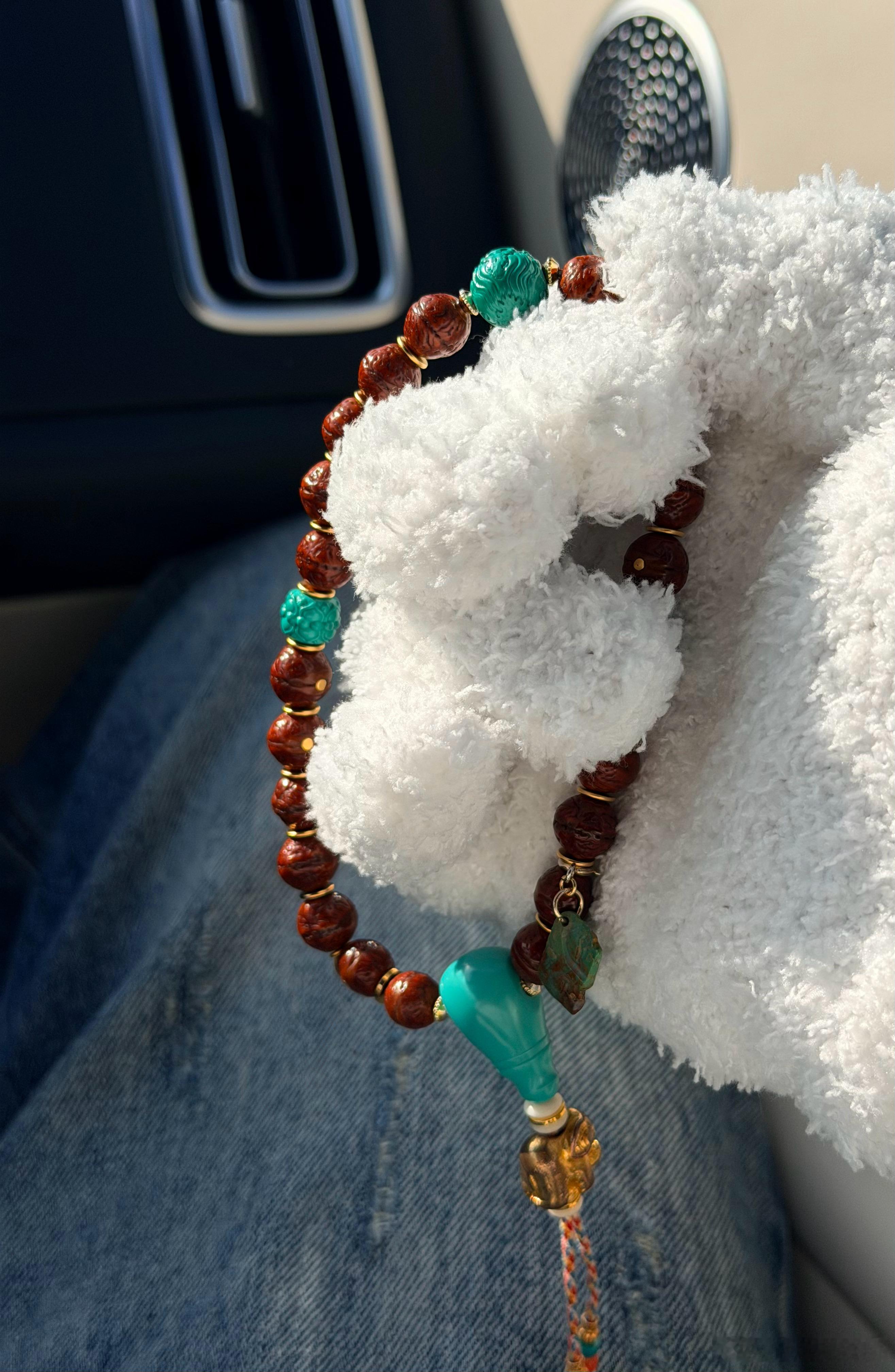 就这么华丽丽的盘着串出门了日常分享旅想 jiang