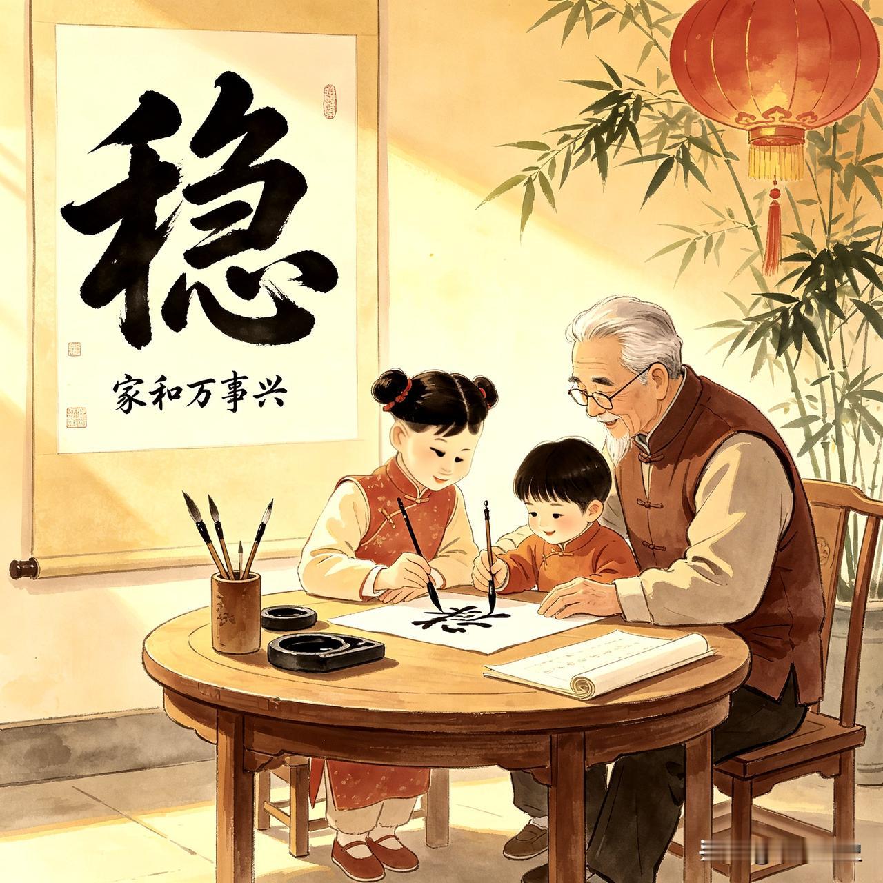 如果为家只选一个字，我首选稳。
 
不求大富大贵，钱财只能满足物质生活，换不来家