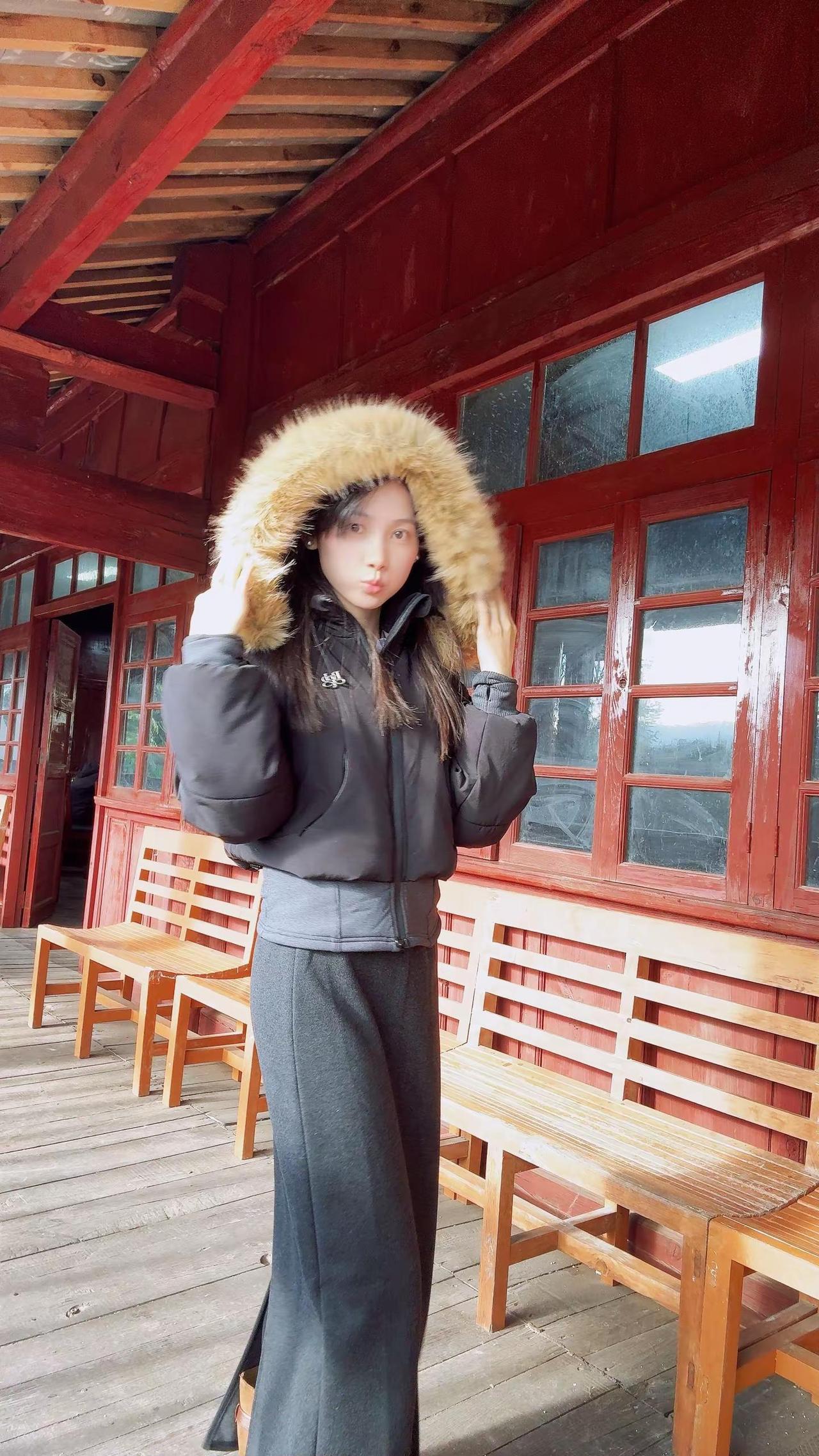 153小个子穿搭。停在了昨天的降温 小个子穿搭