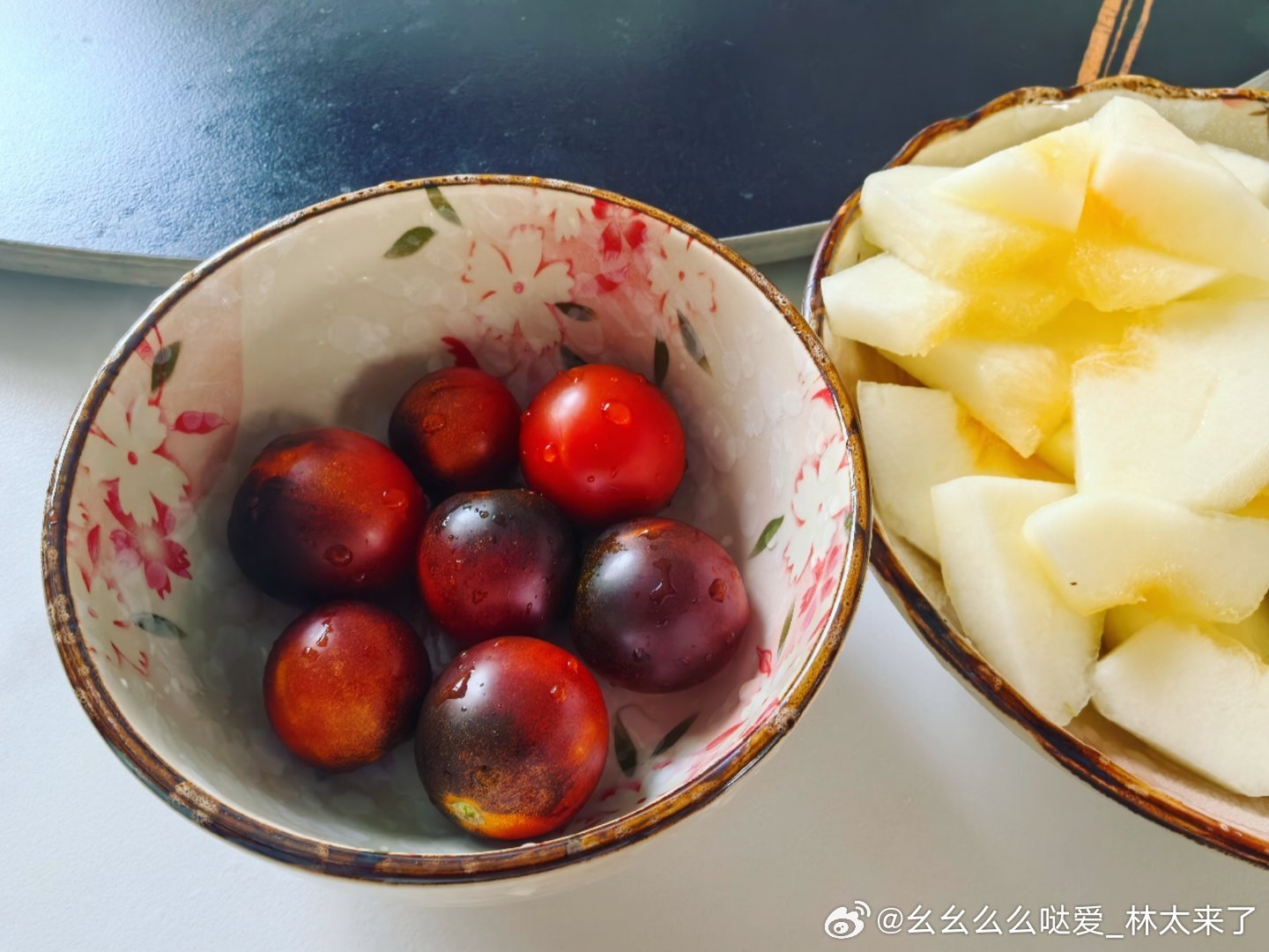 下午茶水果已就位～～吃了午睡，太困了 