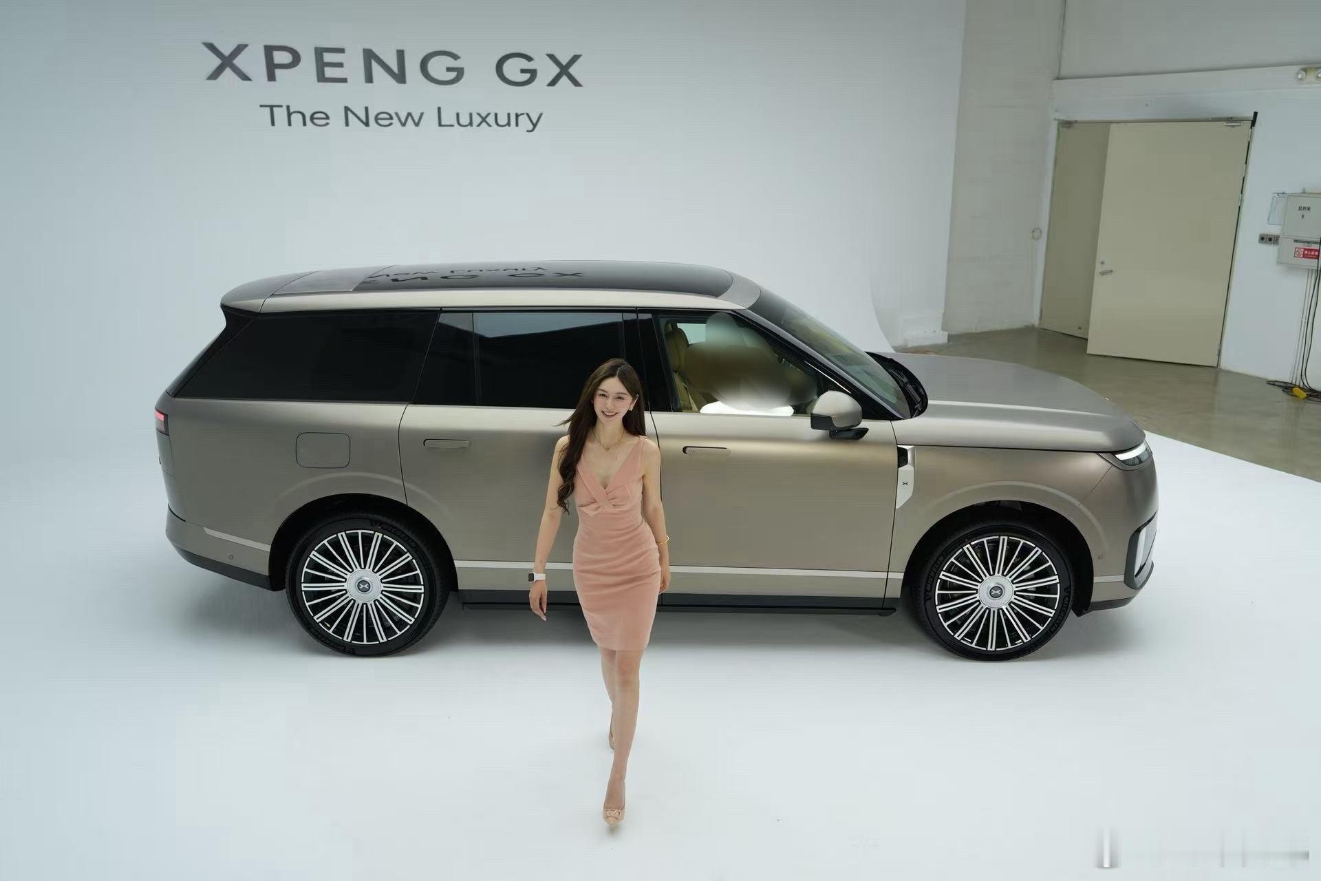 小鹏GX就这么启动宣发了嘿嘿，真的美。电动兄弟新科技旗舰小鹏gx来了