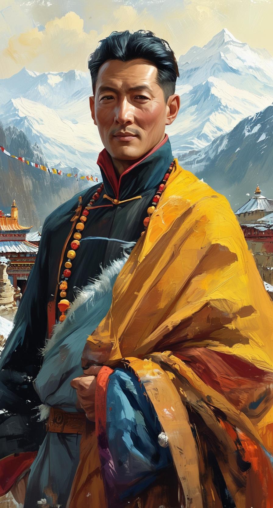 1909年，清军进藏的时候，藏着一段让人唏嘘的爱情故事。藏族姑娘西原被当成“礼物