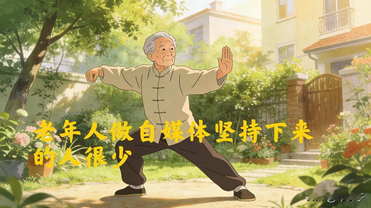 如今，自媒体愈发难做了，主要原因在于从业者众多。

做自媒体60岁以上老年人特别