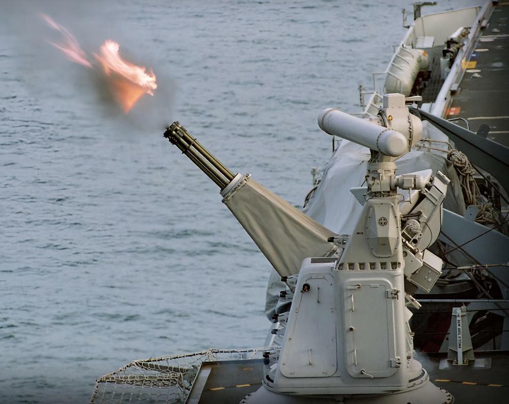 每天认识一件兵器 荷兰“守门员”近程防御武器系统“守门员”（Goalkeeper