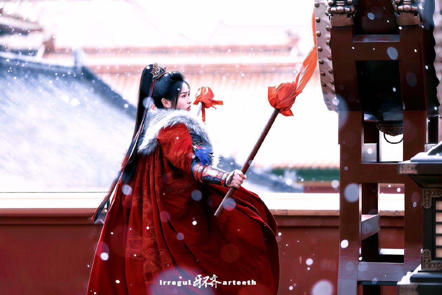 收集小田的一些美丽镜头。3月6号樊长玉，我们等你！田曦薇 杀猪刀抡出个铁饭碗