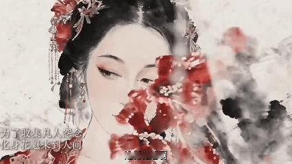 迪丽热巴花魁妆火到AI界了 到底是什么神仙颜值！华丽花魁妆衬得她明艳动人，五官精