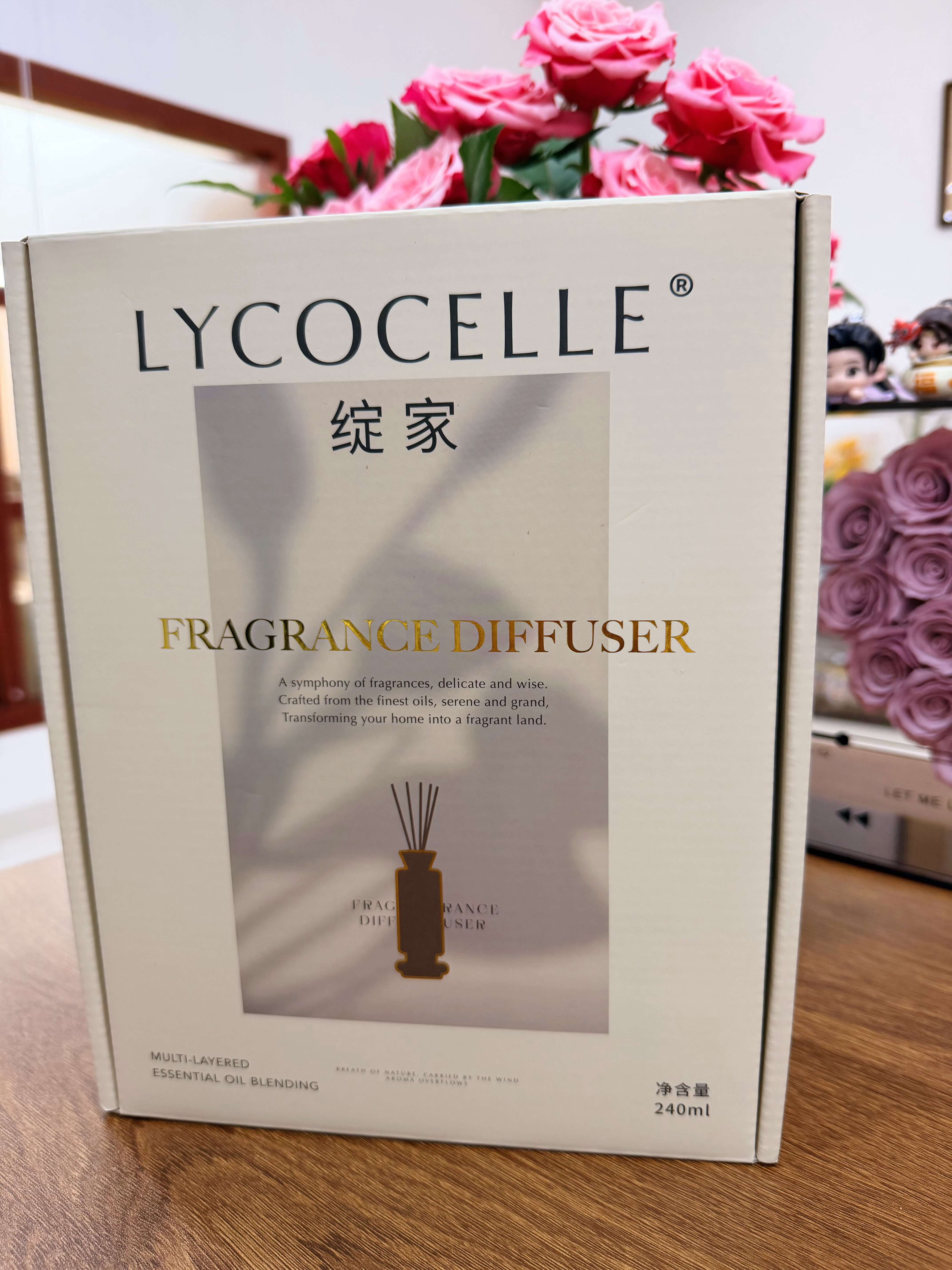 绽家的藤条精油香氛，檀木与小花茉莉， 每天情绪价值满满的