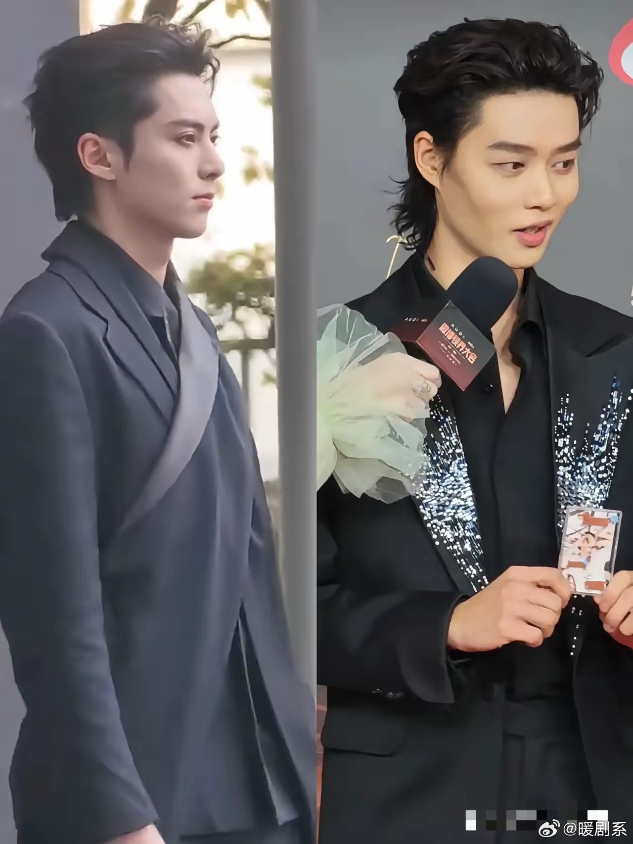 柯淳估计要后悔了去视界大会红毯颜值被王鹤棣、黄晓明绝鲨，“短剧男顶头衔”也被刘萧