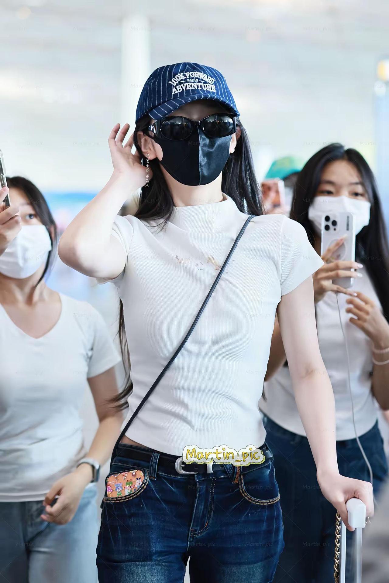 李柯以今日份机场生图 姐太潮啦～机场穿搭 李柯以 李柯以短剧