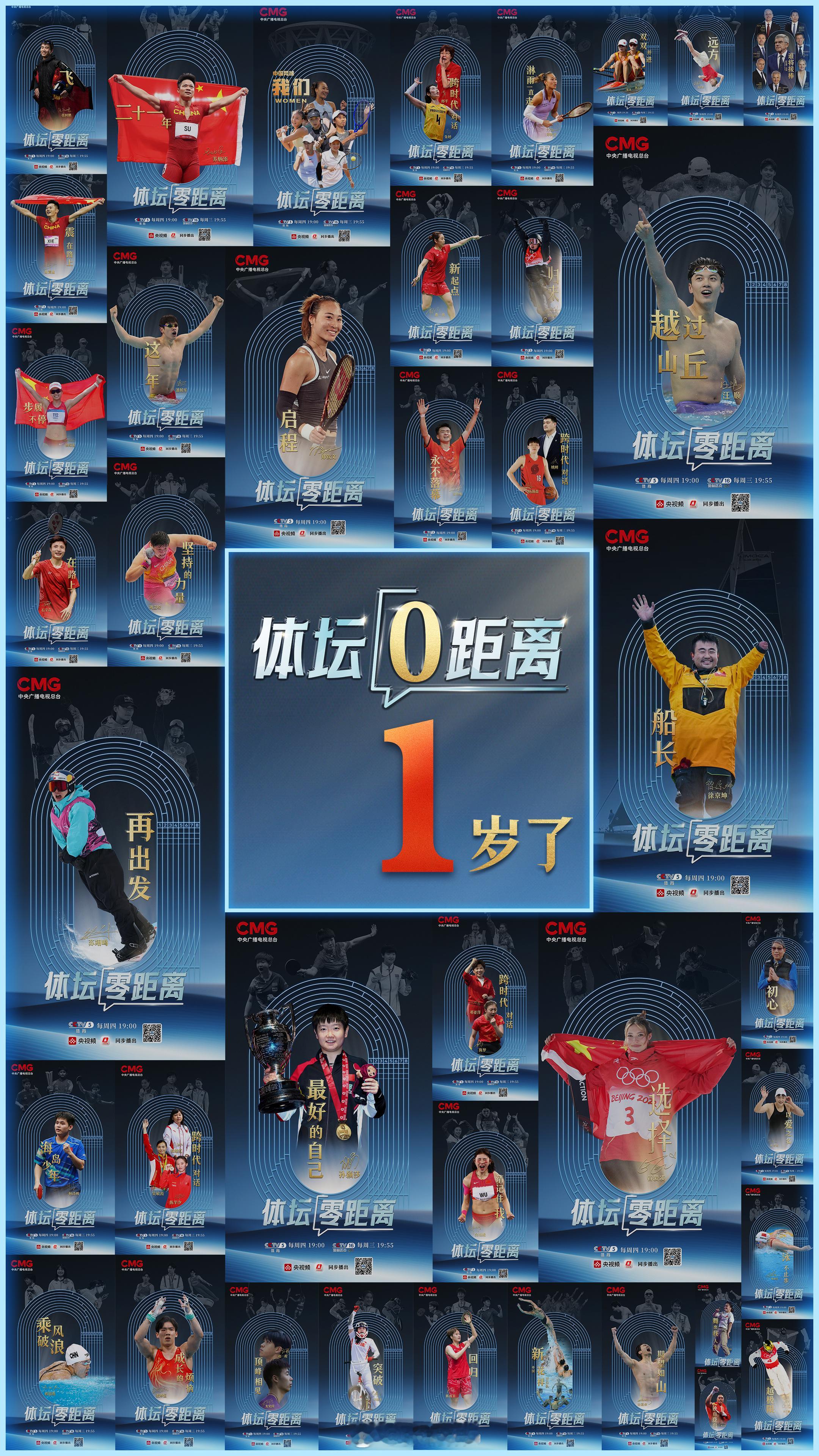 周岁礼成，骐骥驰骋。前路迢迢，阔步而行。体坛零距离生日快乐你好2026 