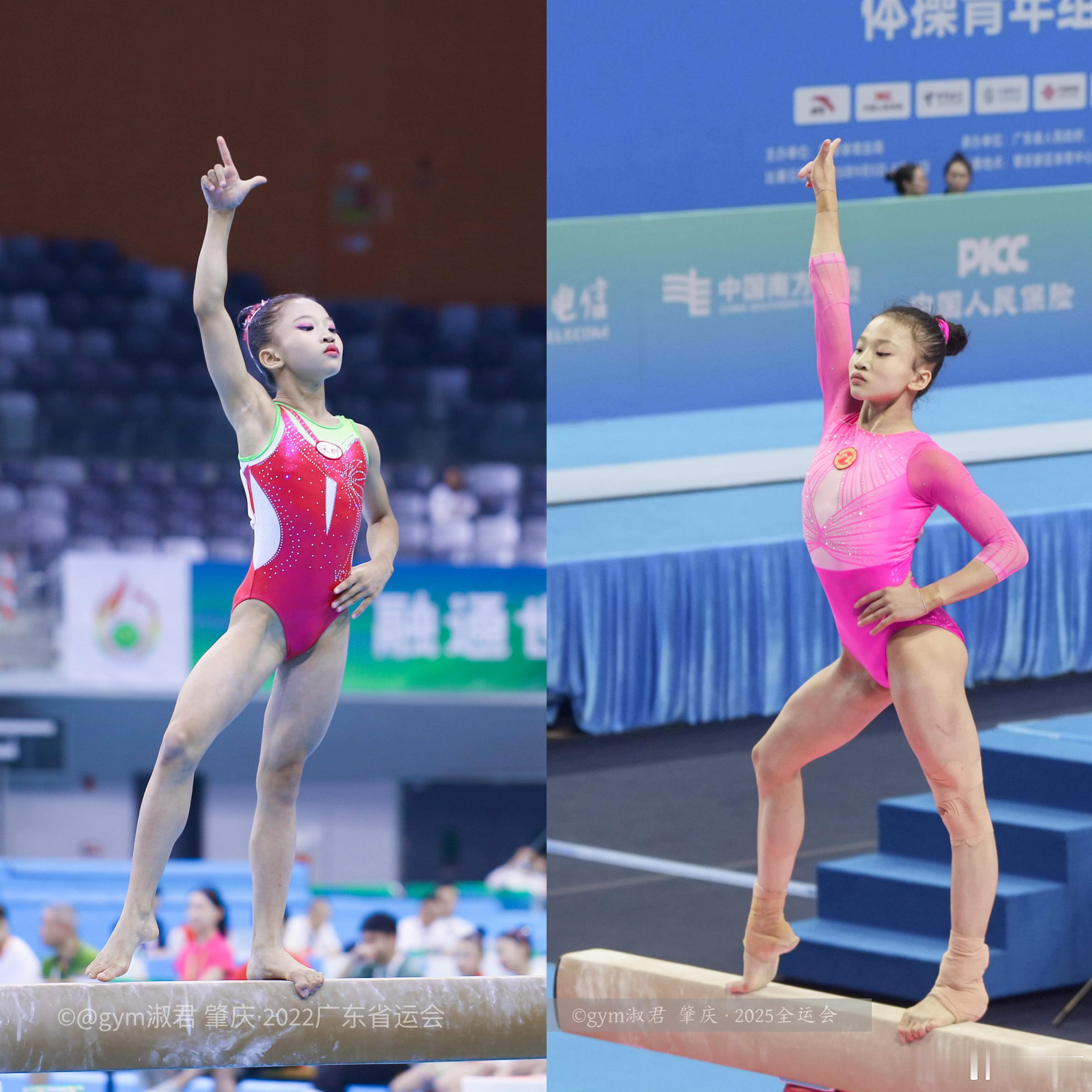 钟圻 2022vs2025[手指比心] ​​​