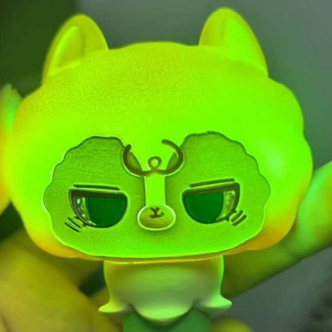 好可爱！走夜路可以拿着往下巴一照，吓跑坏人 