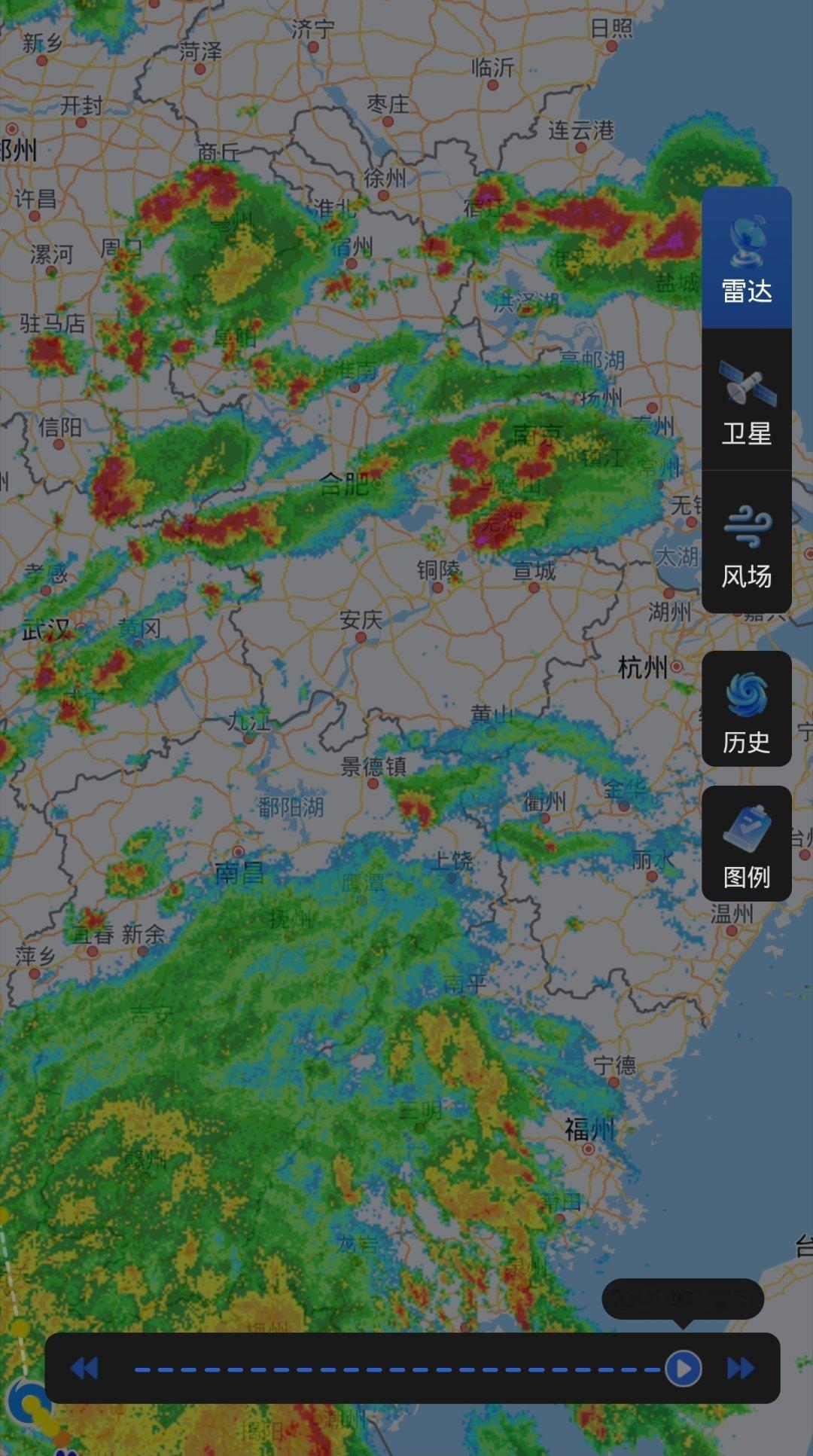 我就说怎么又下雨了，合着我这又被覆盖了