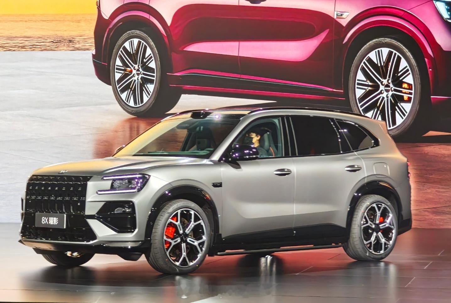 极氪8X 这价格，直接哑口无言 对了，有个问题高性能版怎么把轮眉涂黑了，而普通版