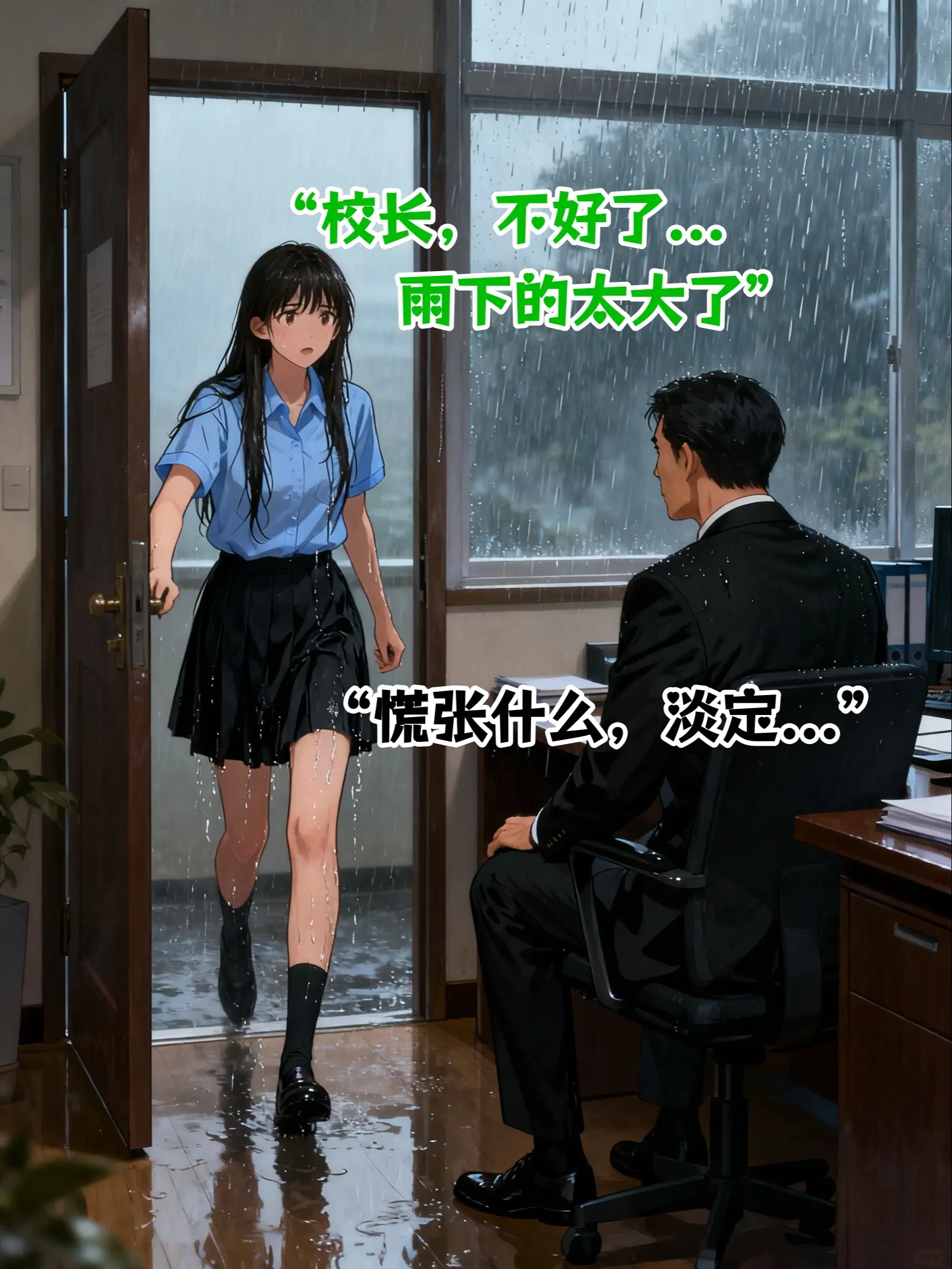 平静的海面培养不出优秀的水手，校园版…