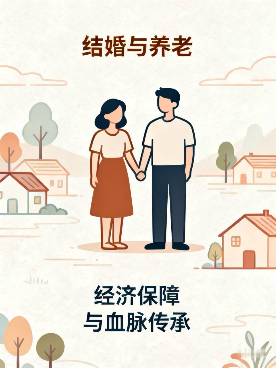 结婚是不是为了养老，这事儿还真不好说。有人觉得结婚就是为了老了有个伴儿，一起搭伙