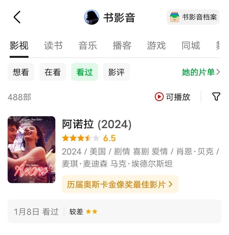 文淇看完《阿诺拉》给了两星[喵喵]可爱淇宝[并不简单] ​​​