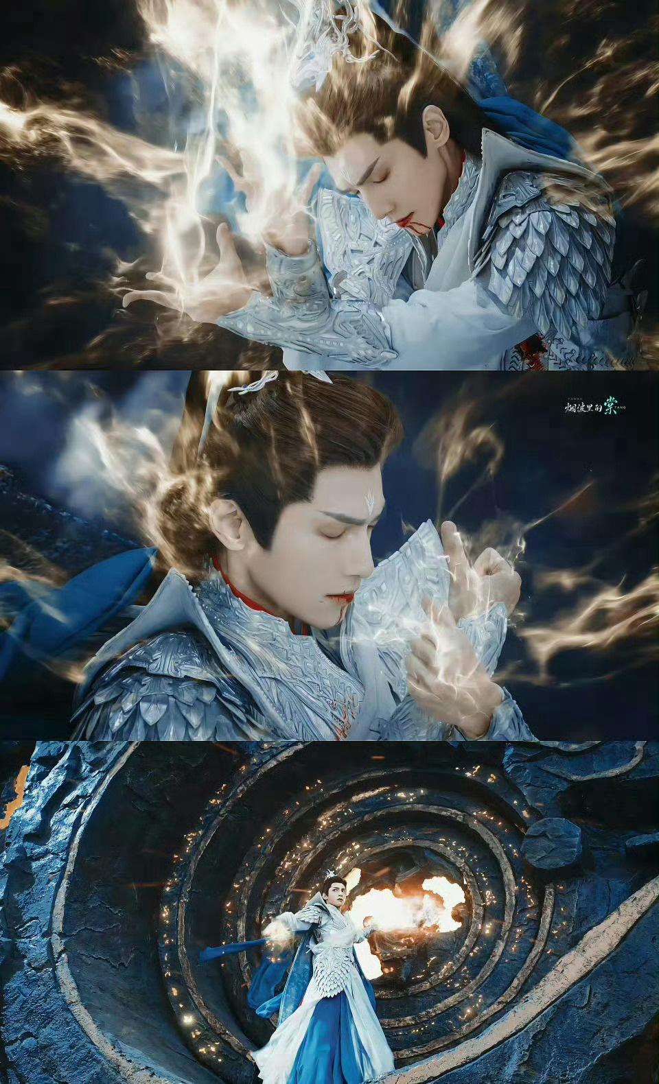 感谢罗云熙在长月烬明里给我带来了一小时的神魔大战，极致的视觉享受和文化盛宴
虽然