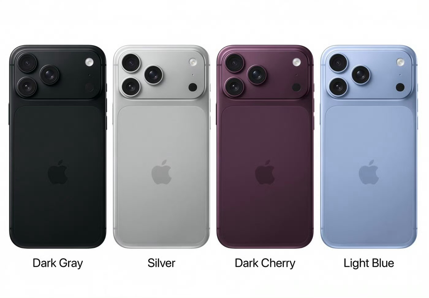 iPhone18Pro 配色樱桃红这配色，苹果这次算是找对了路子。暗酒红加哑光质