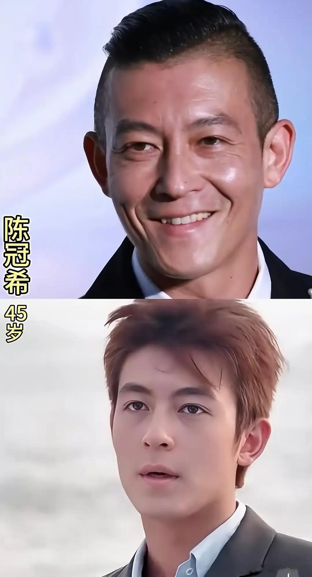 这些年轻人帅出圈的人，谁最抗老？陈冠希，吴彦祖，古天乐，郭富城，苏有朋，霍建华，