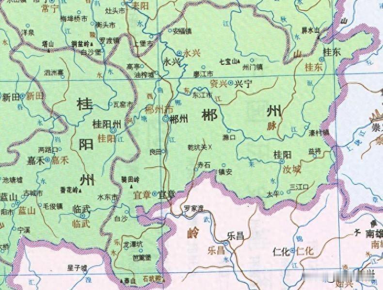 一个桂阳，三处归属？千年地名纠缠的真相
打开地图，湖南有个桂阳县，广东连州也有个