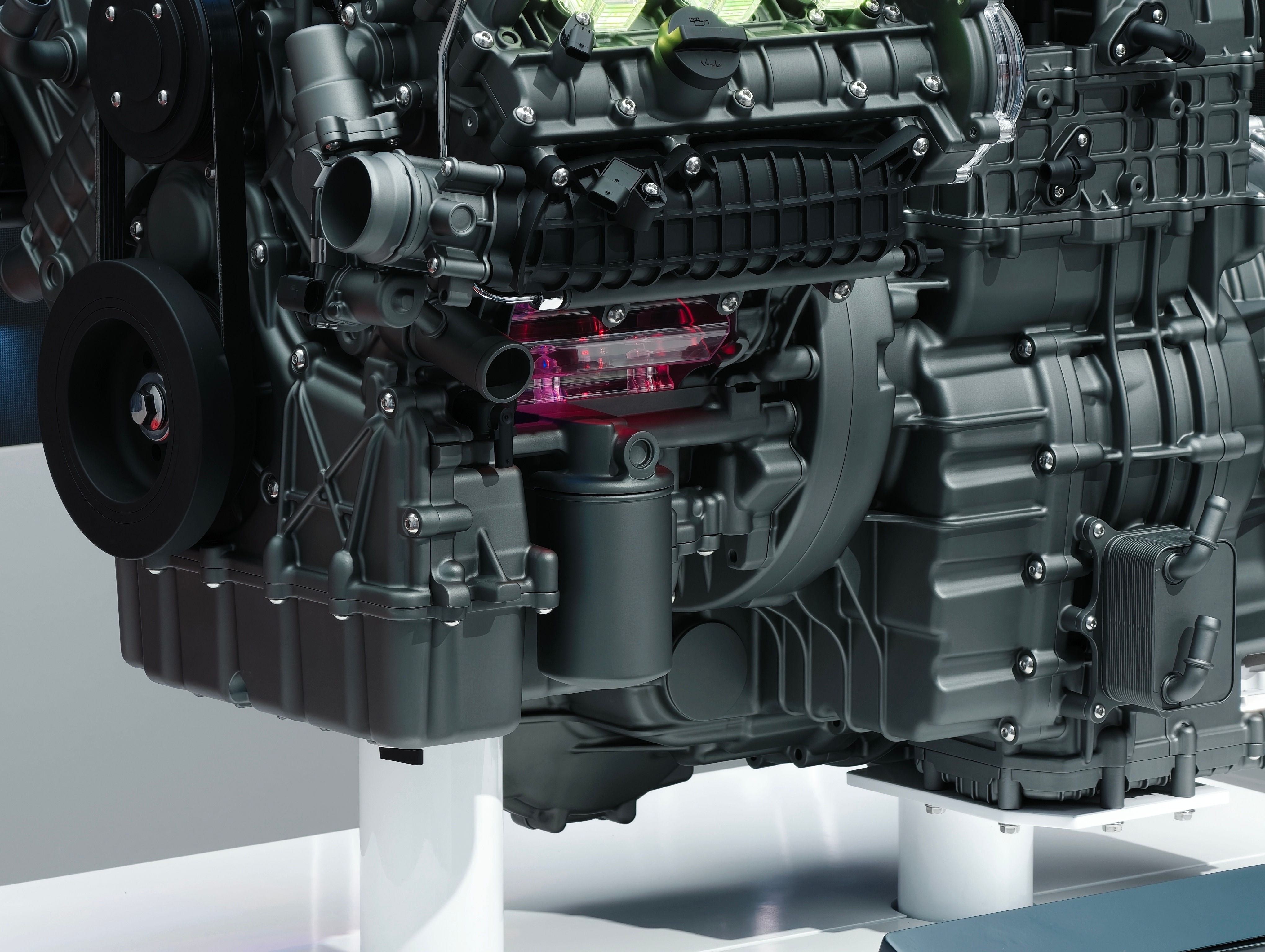 浩思动力的V6发动机，90º夹角。2026北京车展