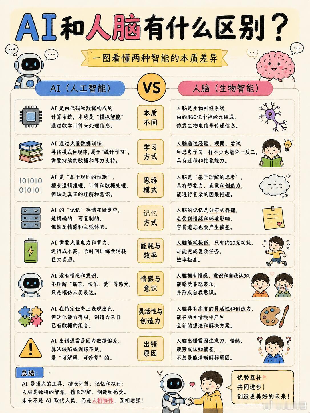 AI与人脑的区别是什么？AI眼里人类提要求的样子 ​​​